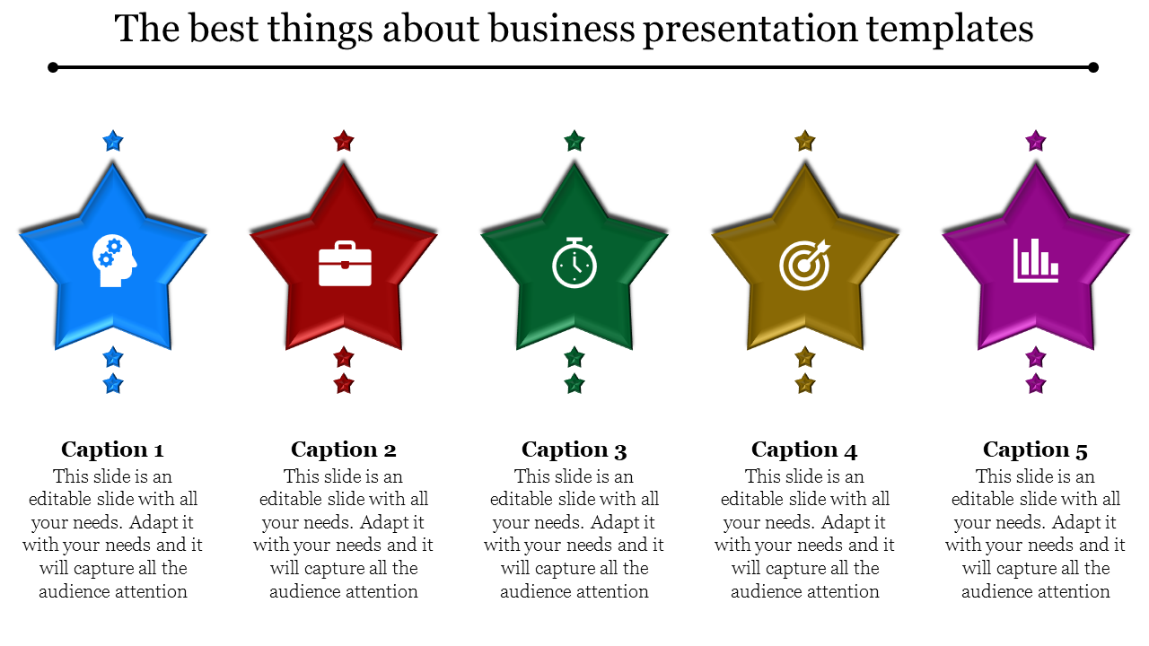 Glorious and gorgeous Business Presentation Templates PPT